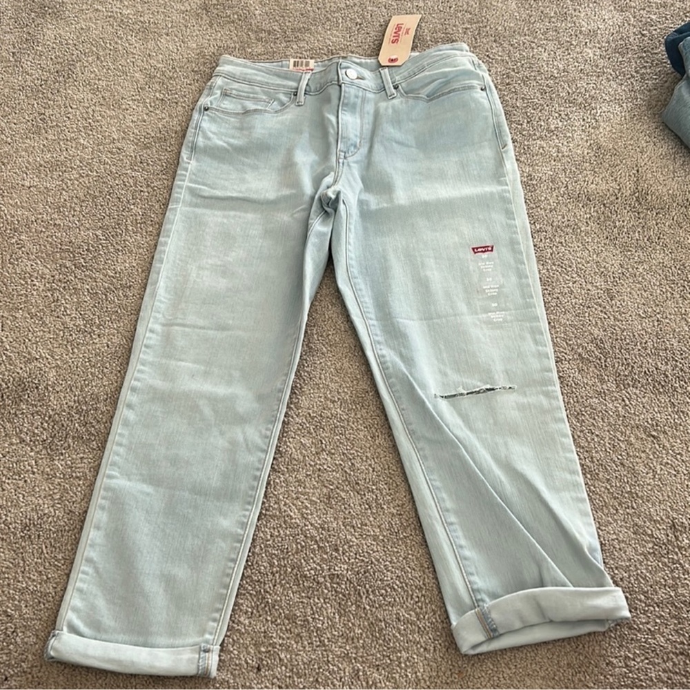 🆕 Levi’s Mid Rise Skinny Crop Jeans Size 30 - Picture 2 of 6
